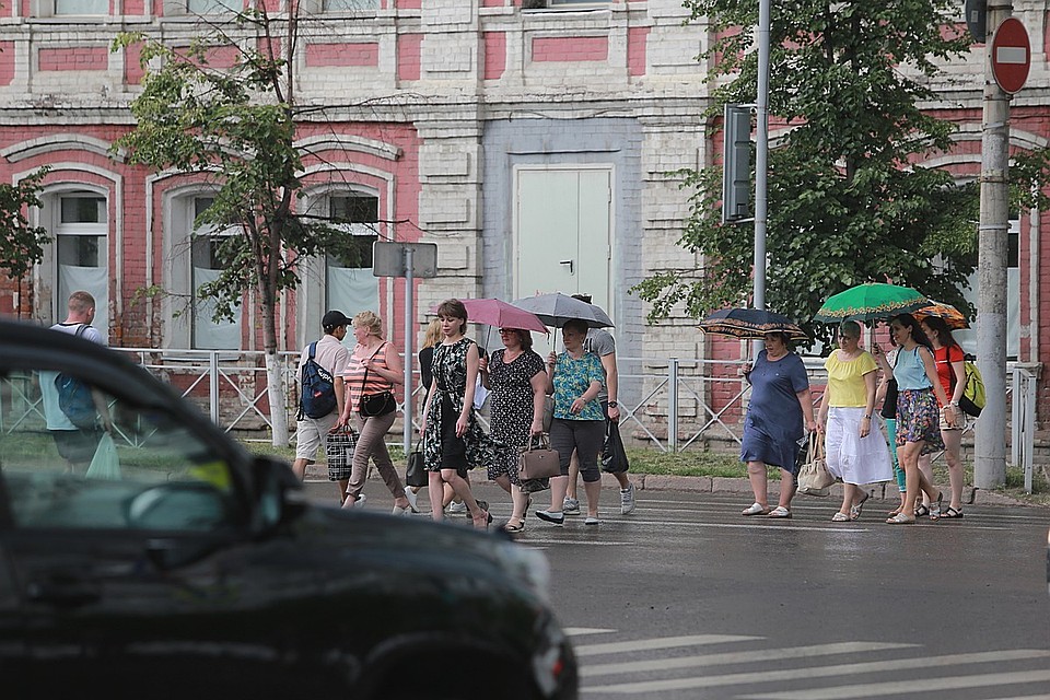 В Красноярск вернется прохлада и дожди