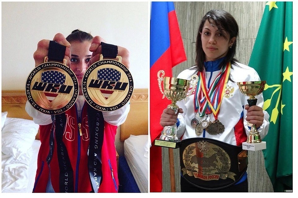 Элина Гисмеева (слева) и Фатима Жагупова. Фото: соцсети