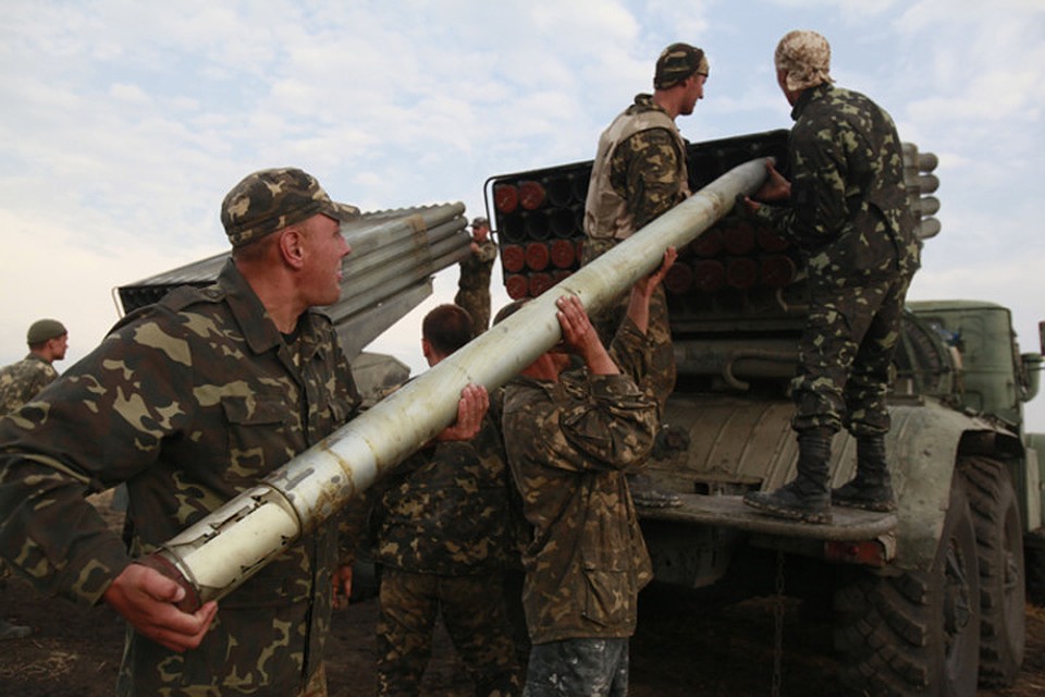 Украинская сторона традиционно плевала на соглашения о тишине. Фото: Русская Весна