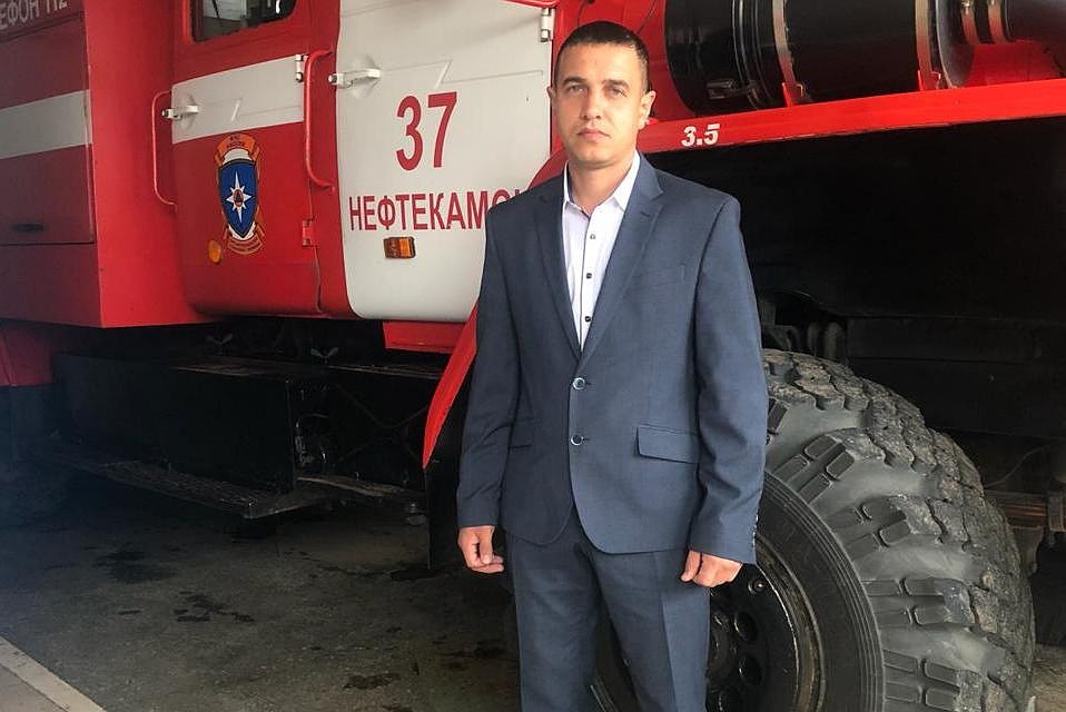 34-летний Ришат Набиев до пожара уже дважды спасал человеческие жизни. Фото: личный архив Ришата