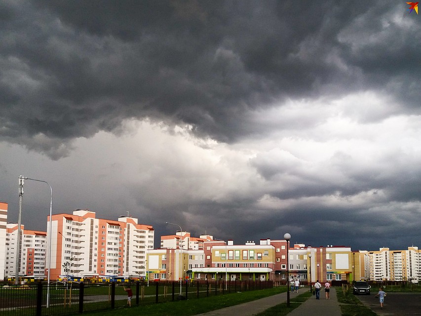 В Беларуси прогнозируют непогоду.