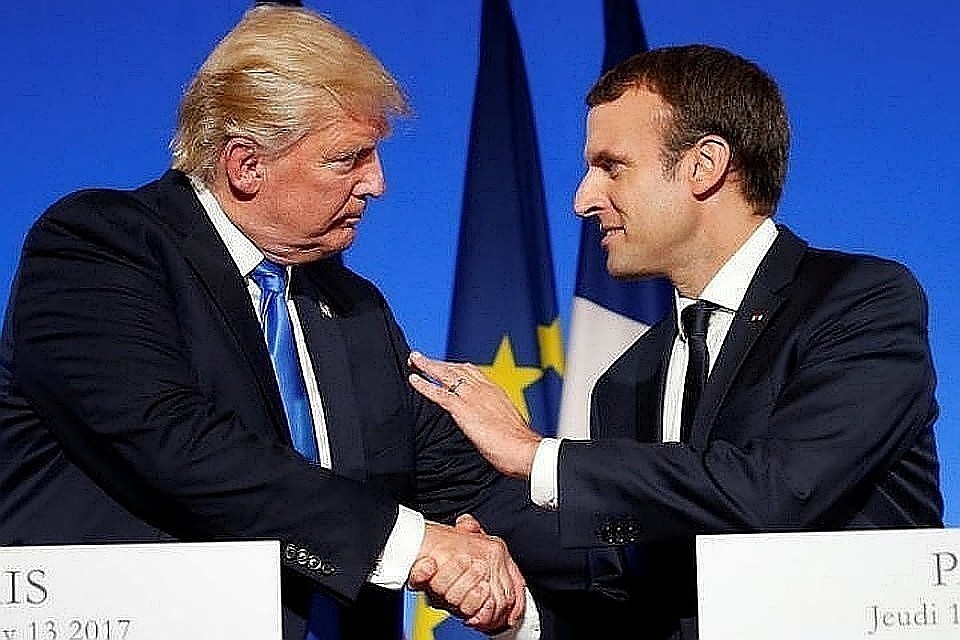 Дональд Трамп и Эммануэль Макрон обговаривают возможность пригласить Россию на саммит G7