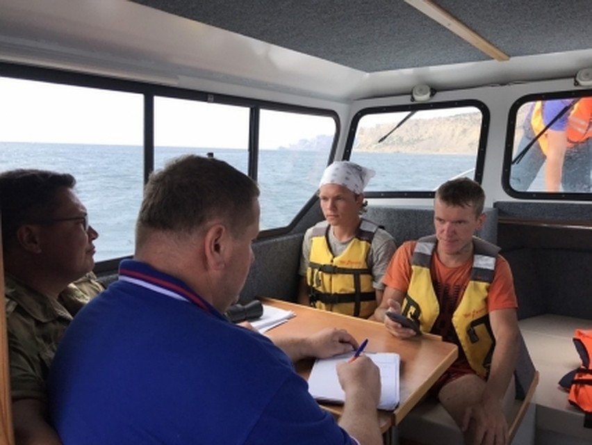 С начала года в Крыму произошло 98 ЧП на воде. Фото: пресс-служба ГУ МЧС РФ по РК