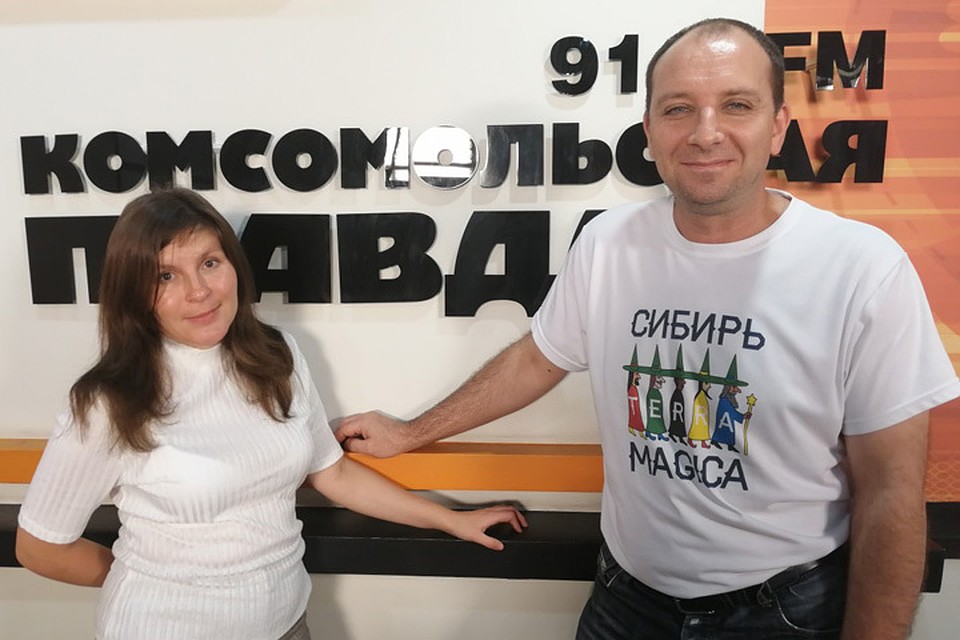 главный режиссер Юрий Уткин и заведующая литературной частью Ирина Чернышова