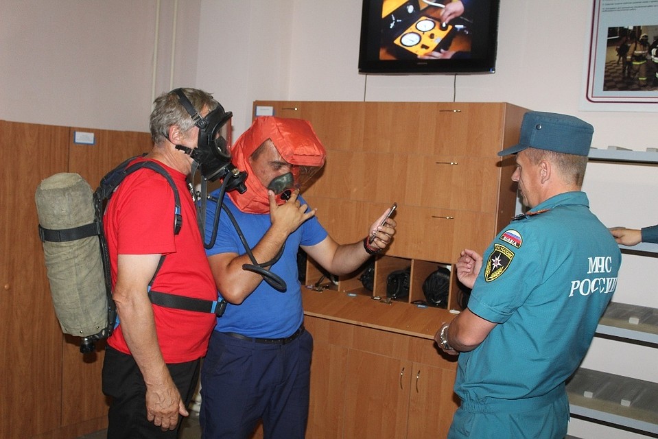 В Орел приехали эстонские пожарные-добровольцы. Фото: пресс-служба ГУ МЧС по Орловской области