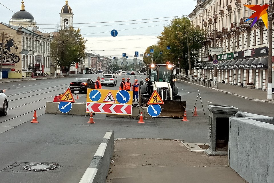 На Тверском проспекте завешаются ремонтные работы