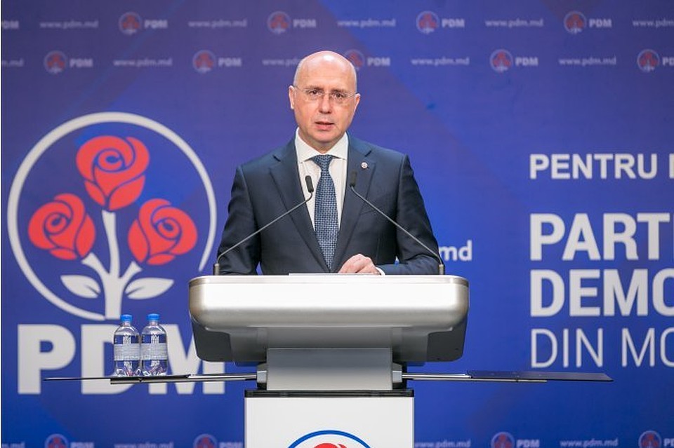 Председателем Демократической партии Молдовы избран сегодня Павел Филип