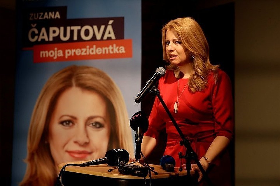 Президент Словакии Зузана Чапутова