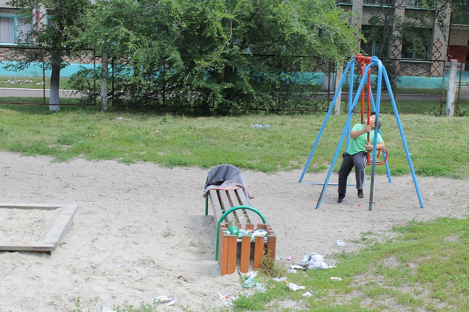 ДТП произошло во дворе дома