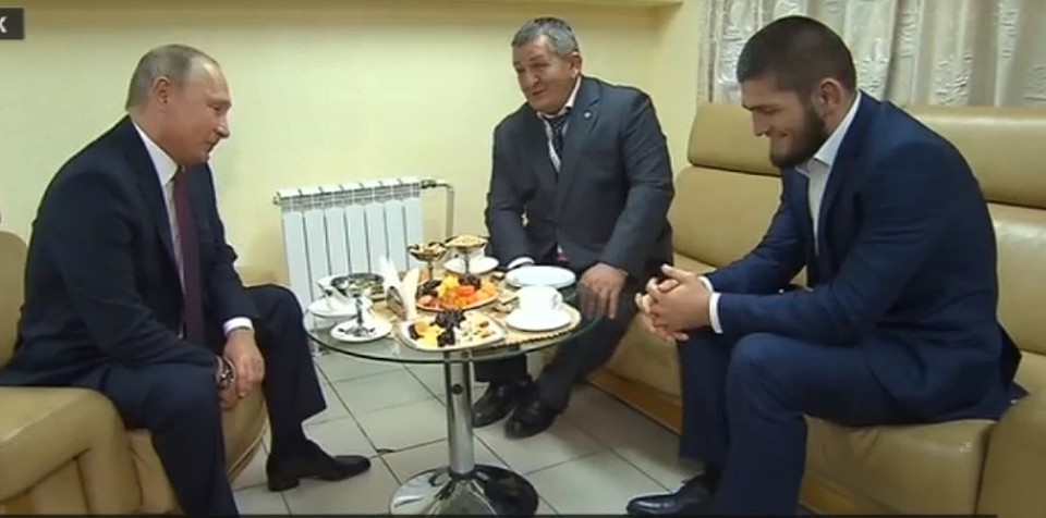 Владимир Путин поздравил спортсмена с победой