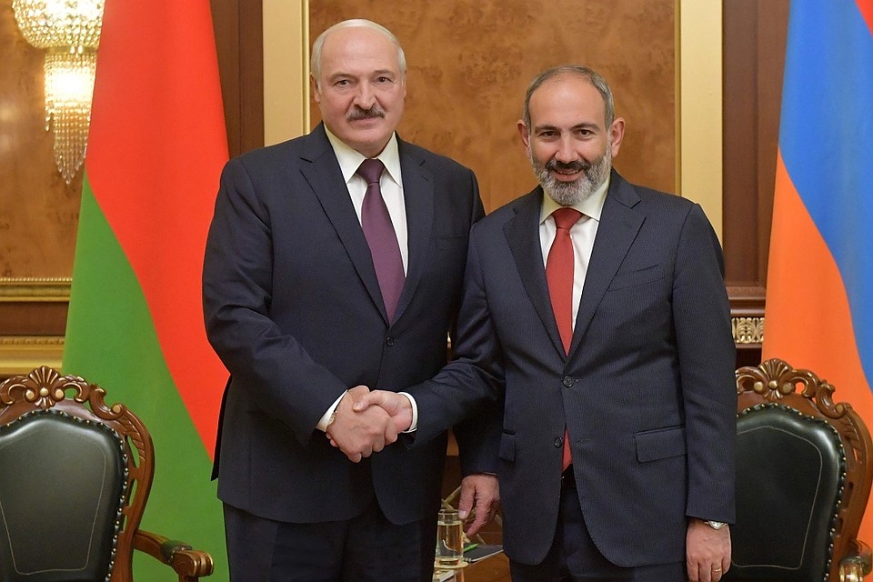 Лукашенко и Пашинян обсудили политику, товарооборот и бизнес. Фото: belta.by.
