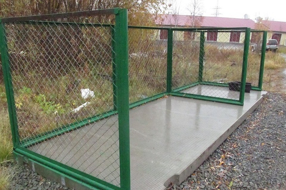 В Салехарде установили больше ста новых контейнерных площадок Фото: Администрация Салехарда