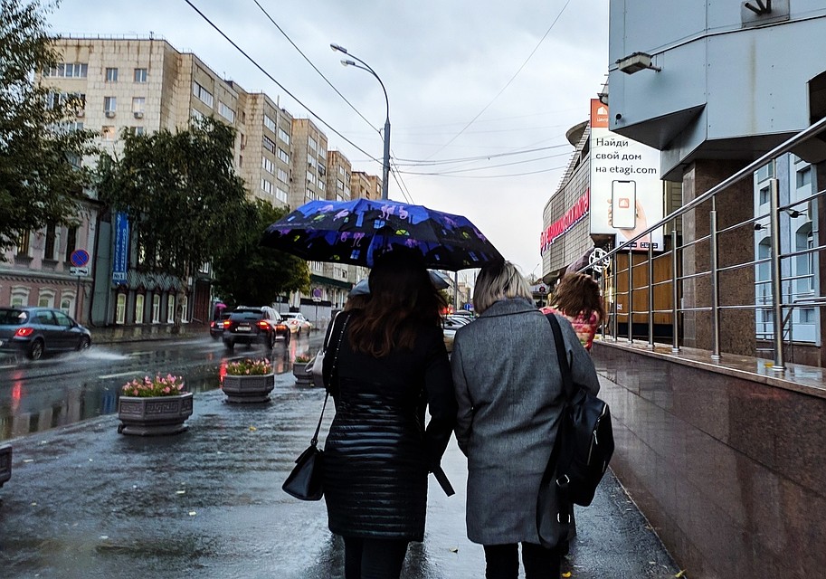 На этой неделе Тюмень зальют дожди.