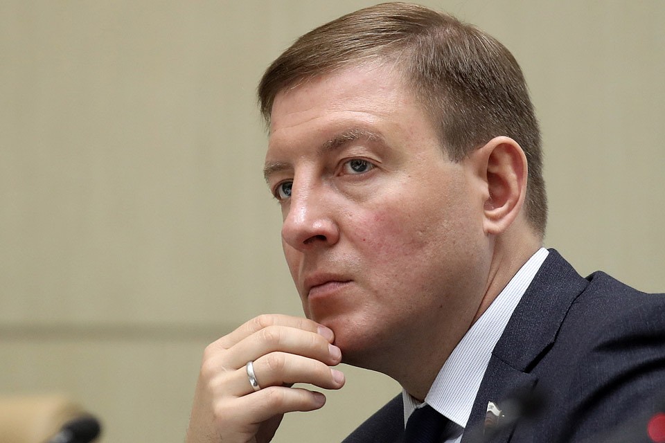 Андрей Турчак на заседании Совета Федерации РФ. Фото Валерий Шарифулин/ТАСС