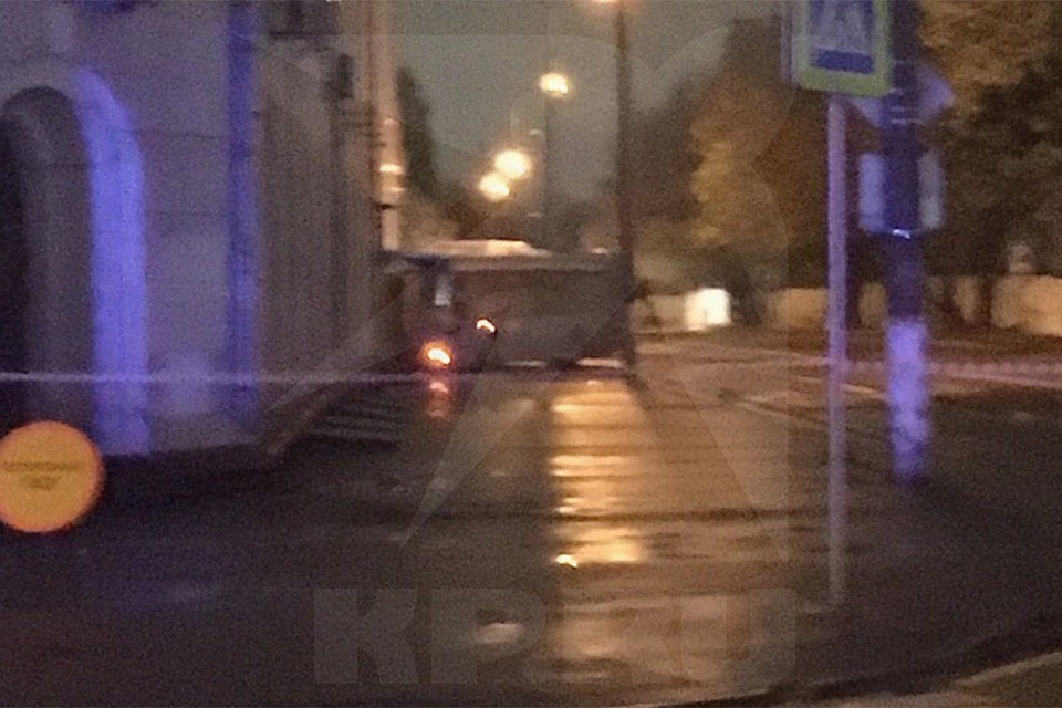 На юго-востоке Москвы рейсовый автобус врезался в газопровод