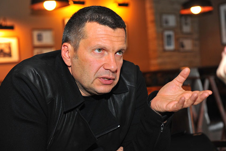 Телеведущий Владимир Соловьев