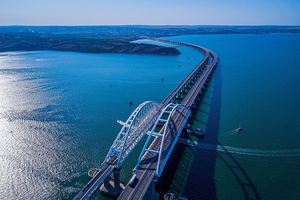 Длина канала составляет 5,1 километра. Фото: инфоцентр "Крымский мост"