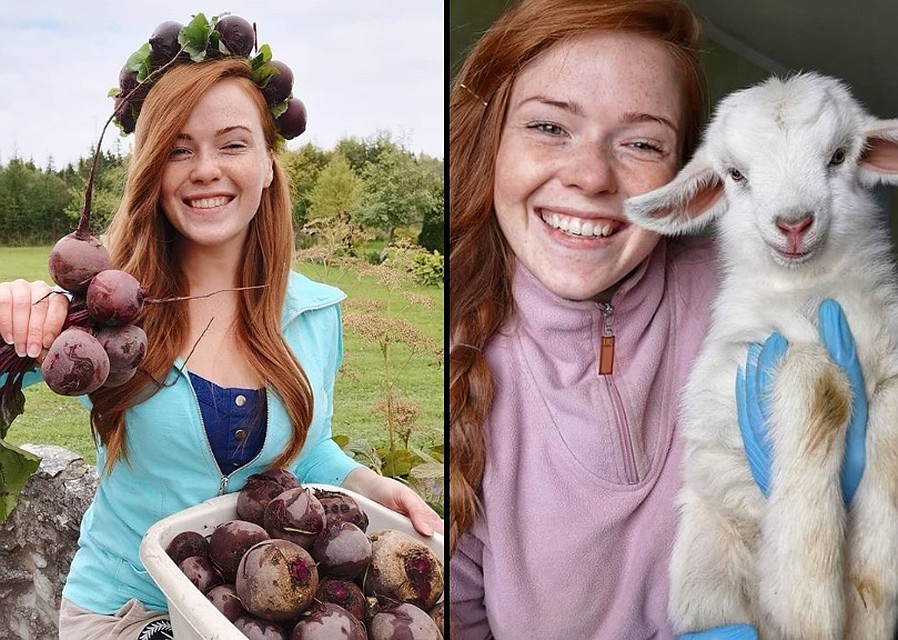 Глядя на превосходную ферму девушки, так и хочется махнуть в село из города. Фото: instagram.com/daryasemm/