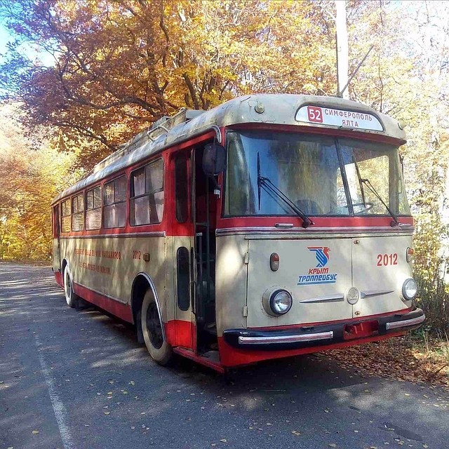 Там стоит Skoda 9Tr. Фото: пресс-служба "Крымтроллейбуса"
