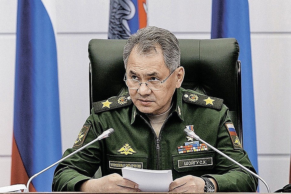 Министр обороны РФ Сергей Шойгу