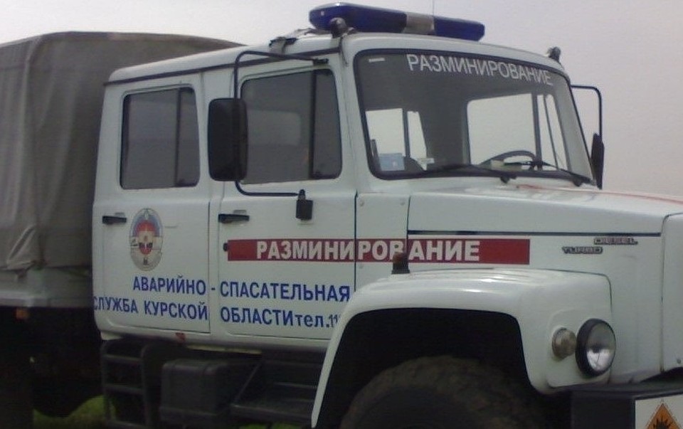 Опасный боеприпас вывезли на полигон «Постоялые дворы» для уничтожения