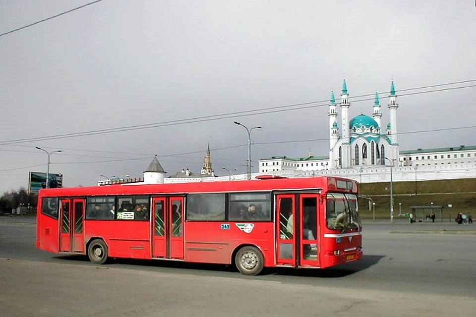 Падение пассажира произошло в автобусе