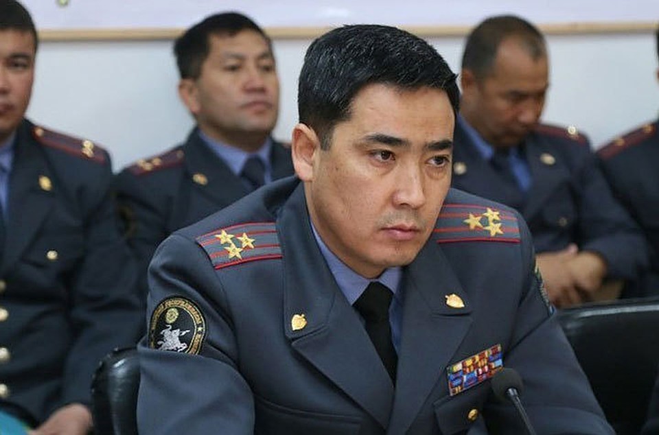 Полковника милиции наградили медалью «Эрдик».