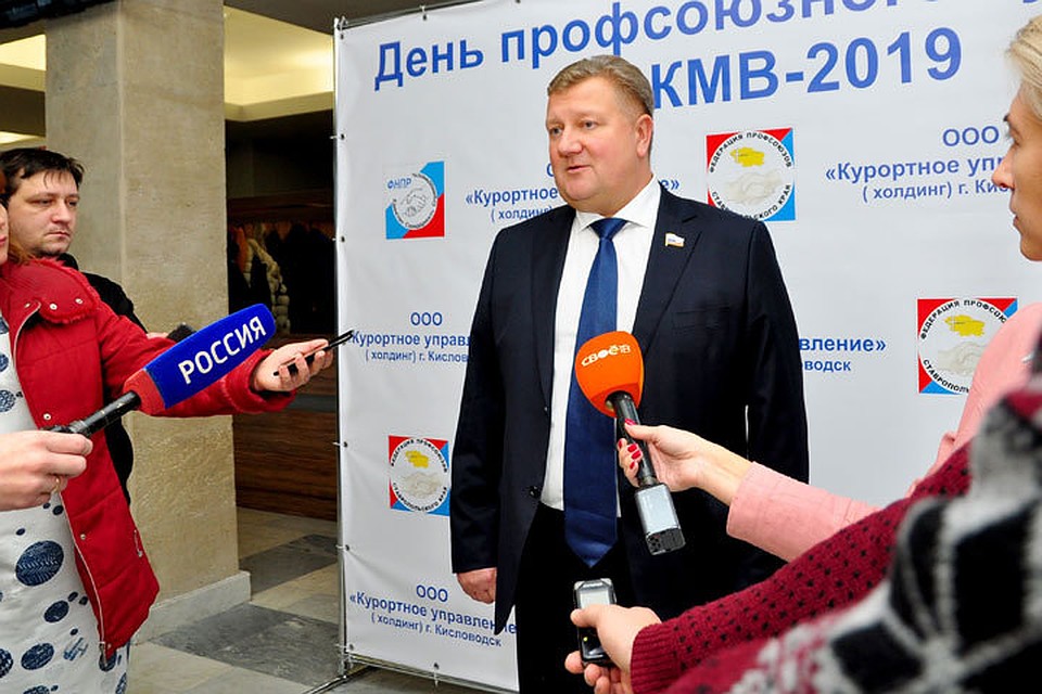 Гендиректор холдинга профсоюзных здравниц ООО «Курортное управление», депутат Думы Ставропольского края Николай Мурашко.