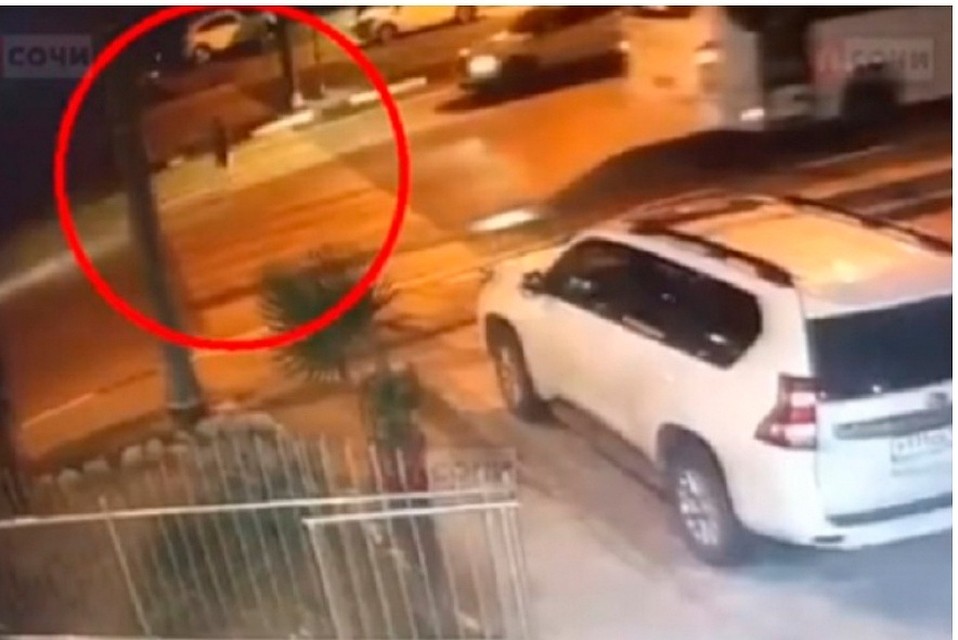 За секунду до трагедии. Фото: кадр из видео.