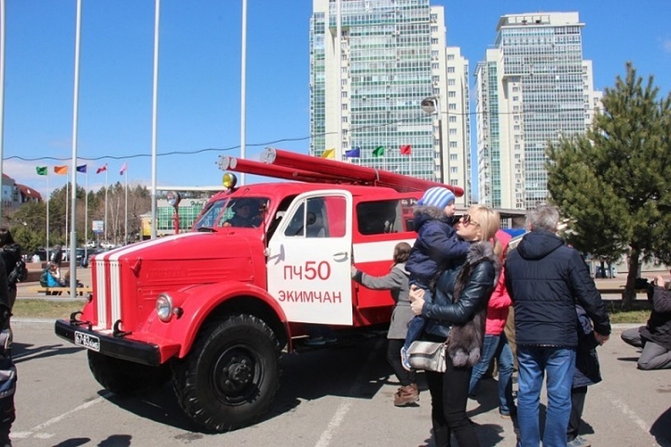 Поправка в КоАП касается не только пожарных автомобилей, но и любого другого спецтранспорта. Фото: пресс-служба МЧС по Хабаровскому краю