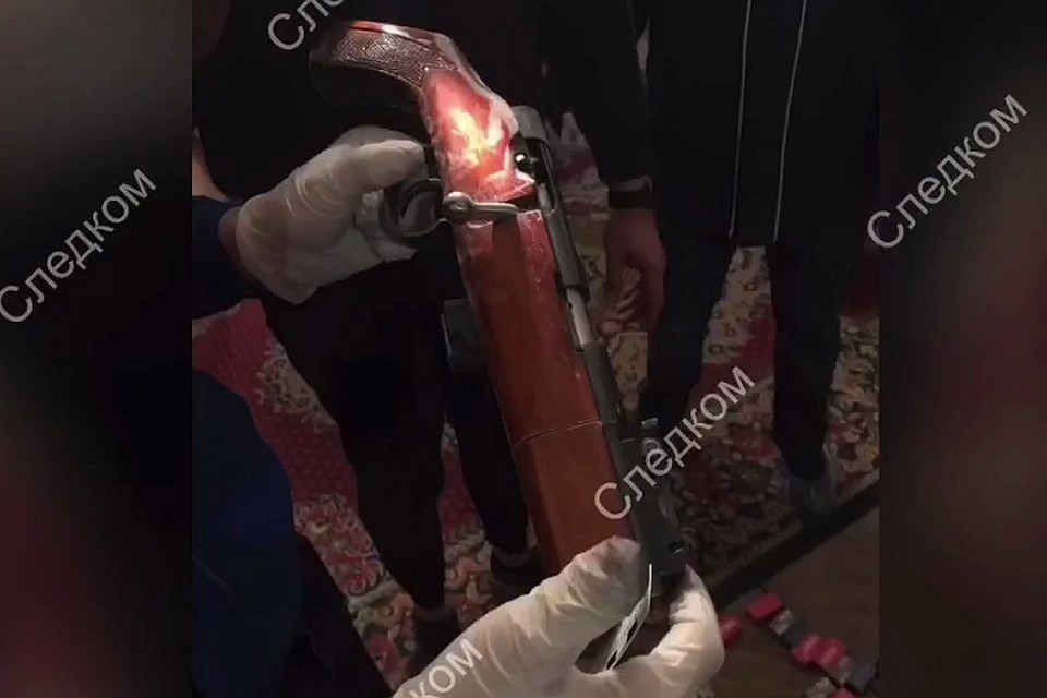 Из этого обреза Олег Соколов, по его словам, застрелил аспирантку Анастасию Ещенко. Фото: Следком РФ.