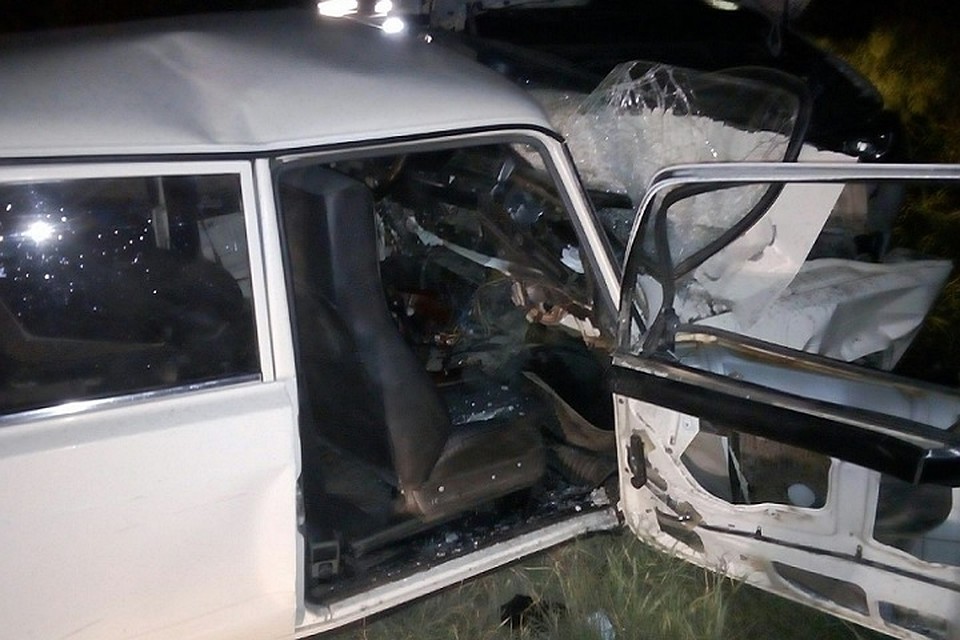 В "Жигулях" погиб водитель, 85-летний виновник аварии остался жив. Фото: "Пашино.Инцидент"