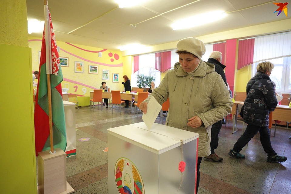 В Беларуси завершилось голосование на выборах депутатов Палаты представителей.