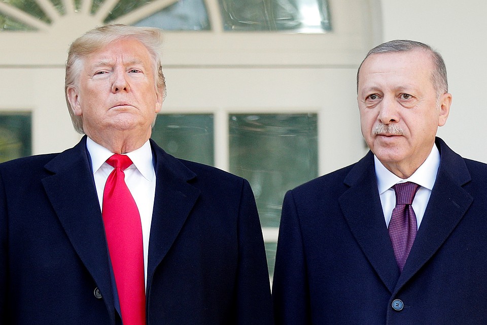 Дональд Трамп и Реджеп Тайип Эрдоган