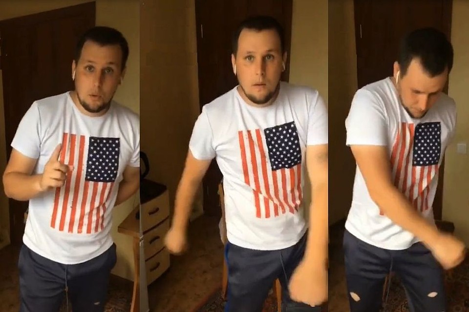 Глава семейства - главный герой видео. Фото: Tik Tok.