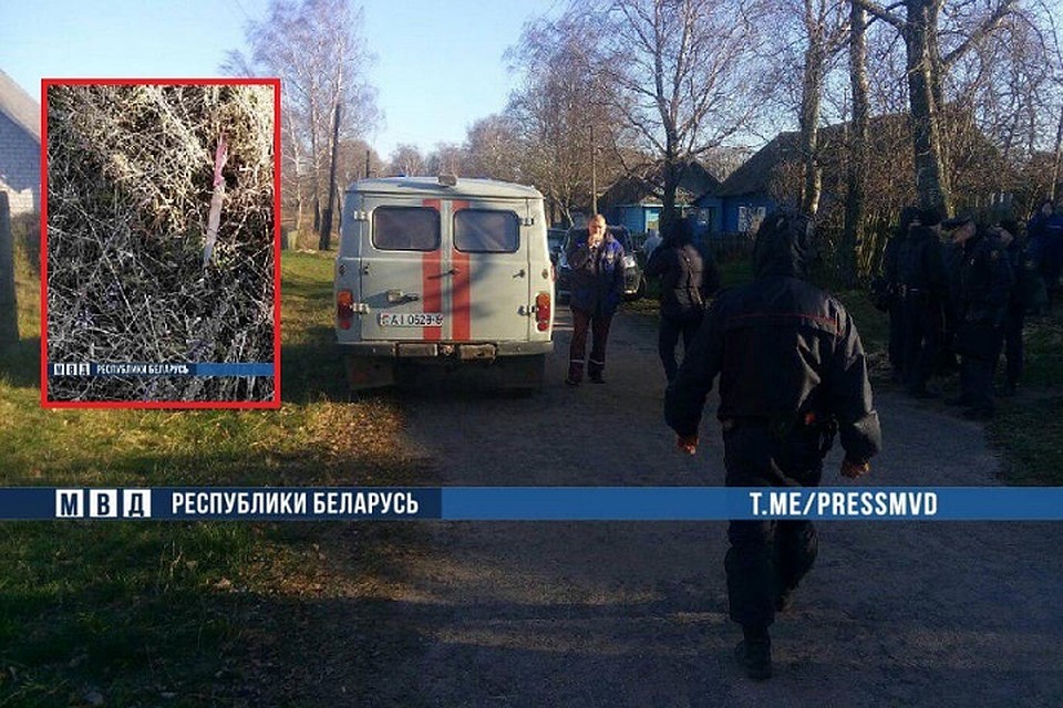 Беглец с ножом в руках напал на участкового милиционера. Фото: МВД.