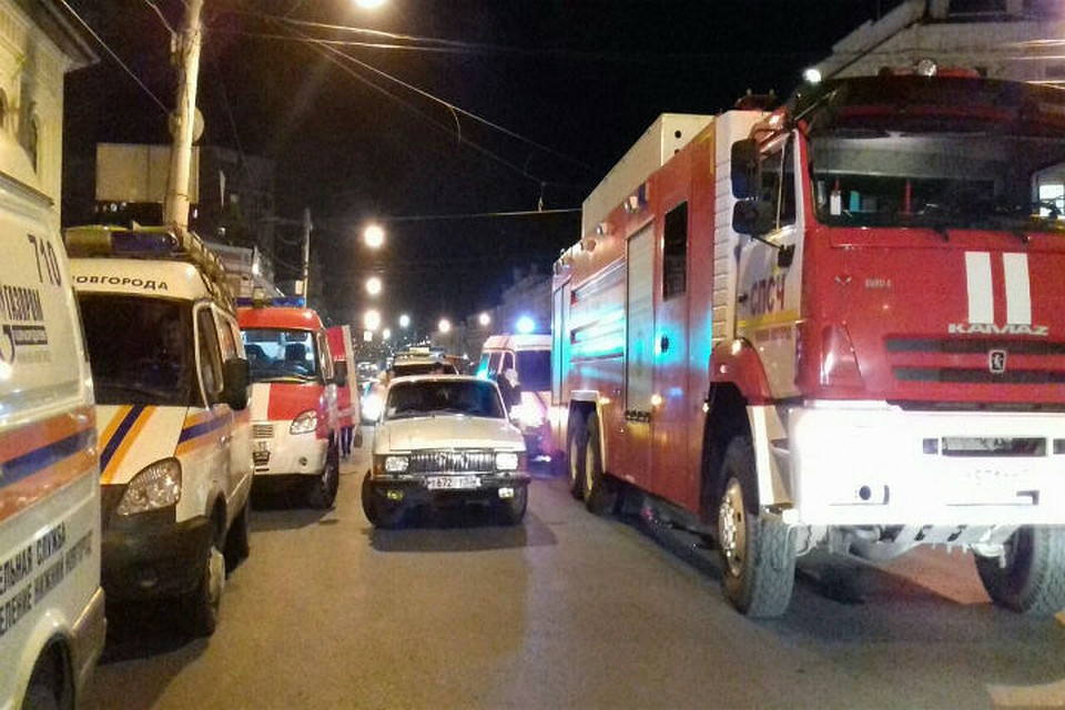 Хостел в Нижнем Новгороде выгорел на площади 400 квадратных метров.