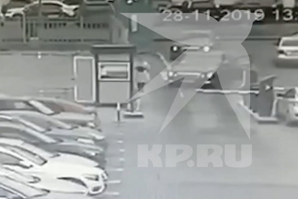 Авария попала на видео