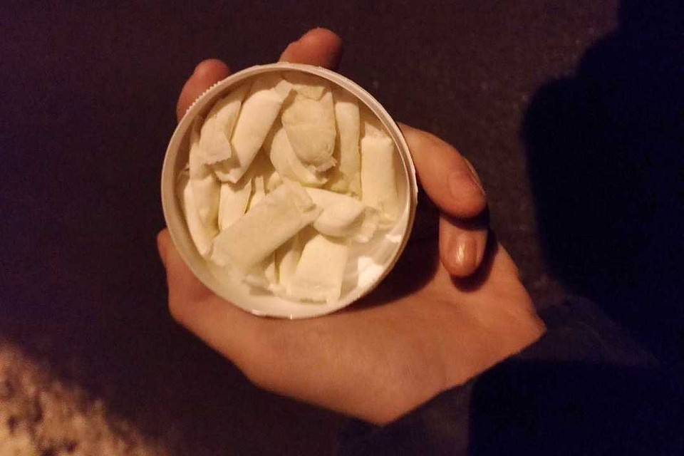 Так выглядит снюс