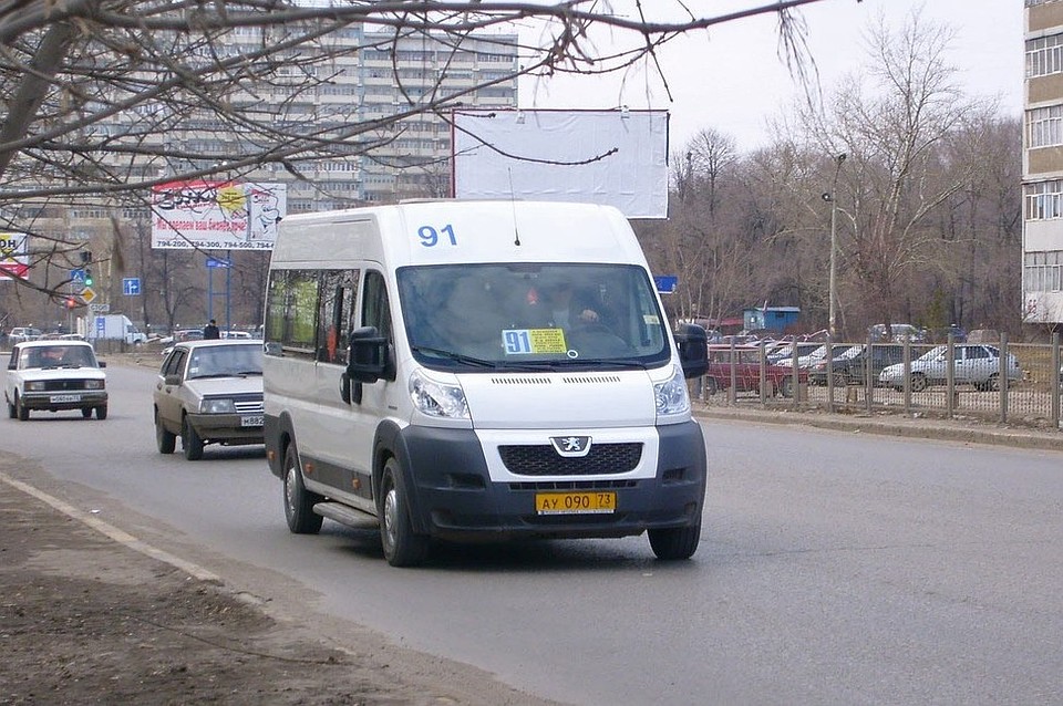 Маршрутка №91 собирает пассажиров на самых топовых улицах города. Фото: группа "region_chelyaba" vk.com