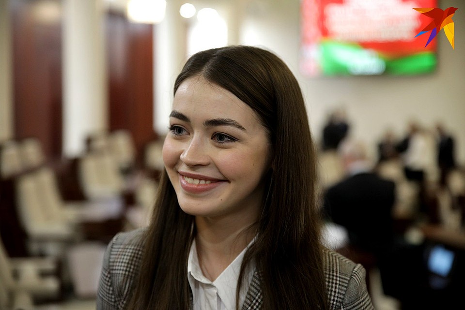 Одна из самых молодых депутатов Мария Василевич.