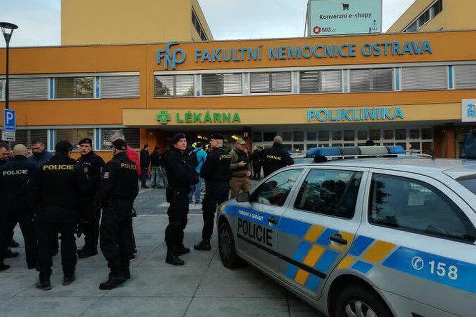 По сообщениям полиции, преступник скрылся. Фото: https://twitter.com/PolicieCZ