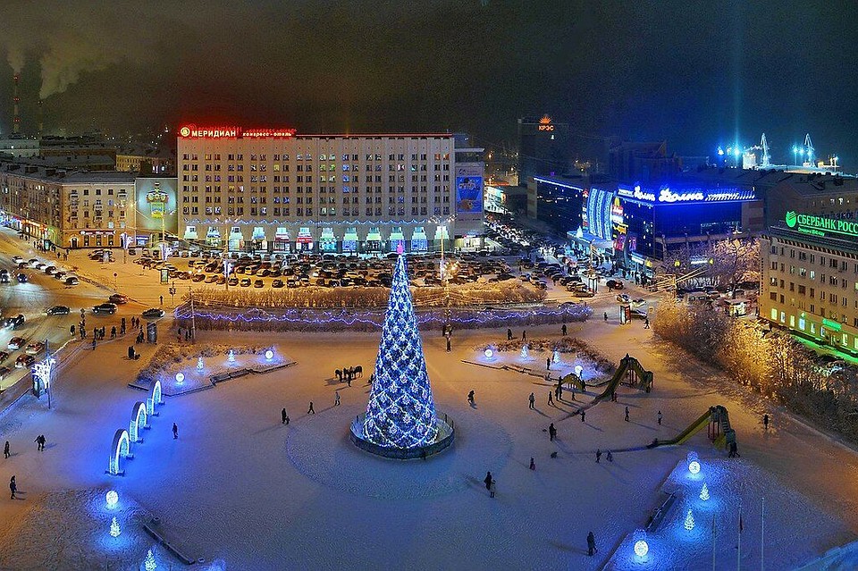 В центре с минуты на минуту должно появиться тепло. Фото: skyscrapercity.com