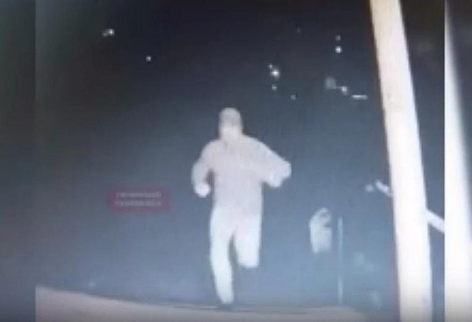 Преступник попал на запись видеодомофона. Фото: соцсети.