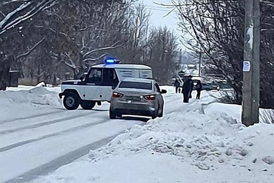 Полицейского могли сбить из-за того, что на улице было темно. Фото: «Инцидент Новосибирск»