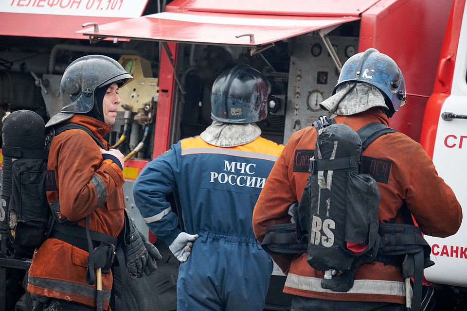Всего за три дня нового года в Петербурге произошло 117 пожаров.
