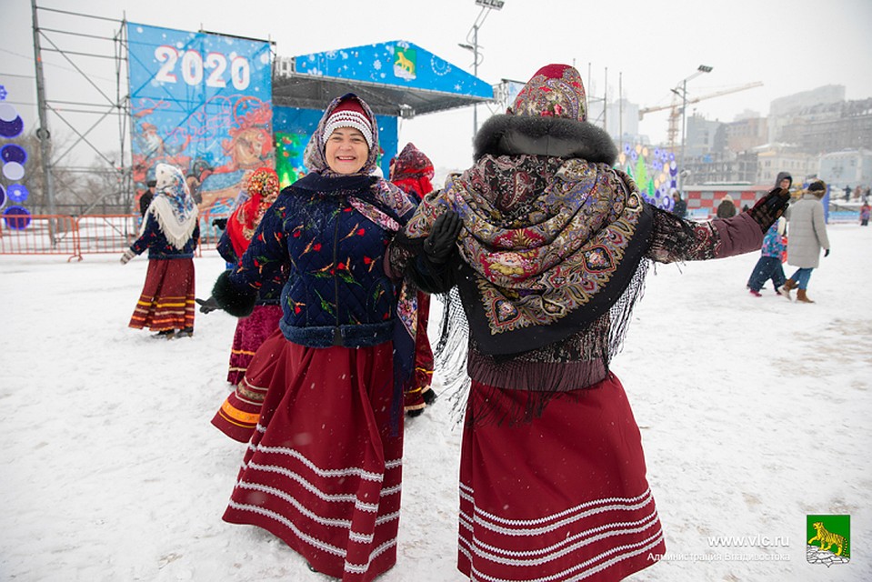 Во Владивостоке отмечают Рождество. Фото: мэрия приморской столицы