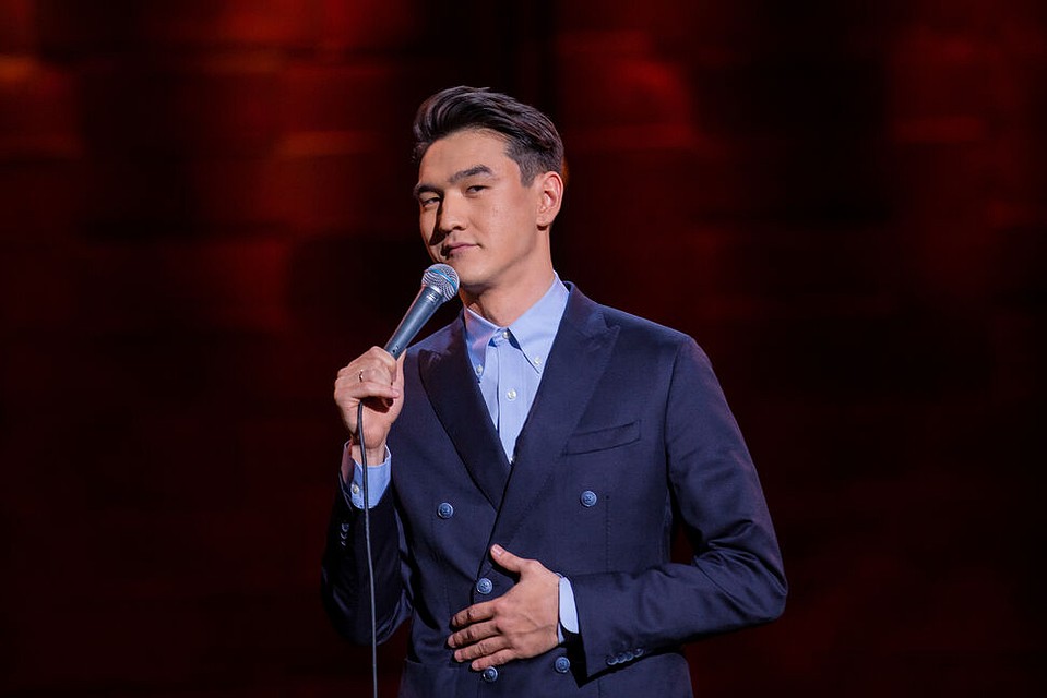 Звезда шоу Stand Up решил немного размяться перед встречей с нижегородской публикой.