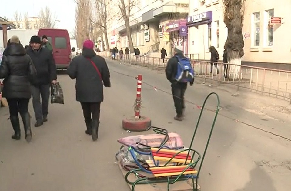 В этом году санки никто не покупает в Молдове. Фото: скриншот видео