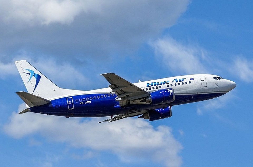 Blue Air запускает восемь новых рейсов из аэропортов Румынии. Фото: diez.md